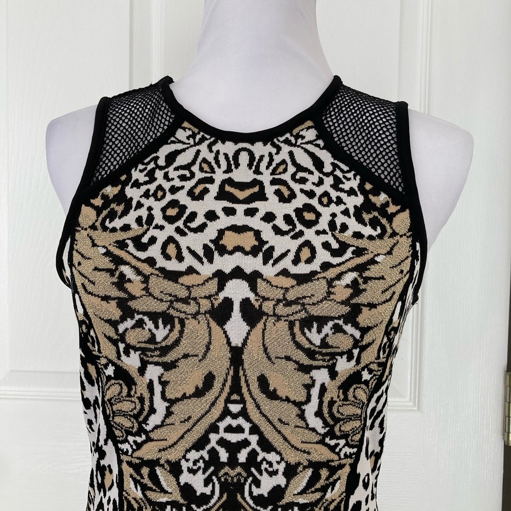 Cache Sleeveless Leopard Dress Zara - Picture 2 of 10